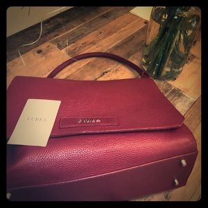 FURLA red handbag shoulder bag